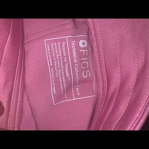 FIGS NWT Zamora Jogger pants chalk pink